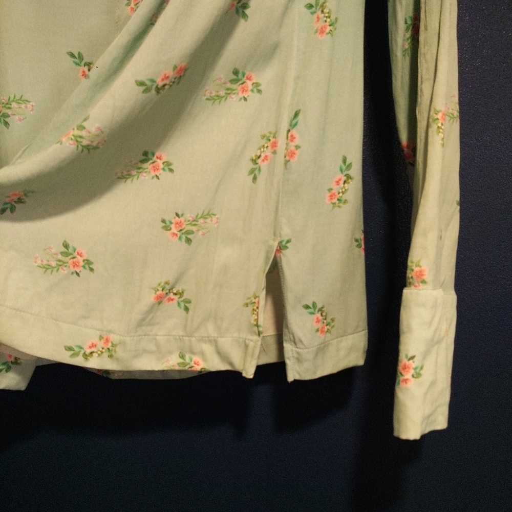 Sleeper Floral Patterned Button Down - image 8